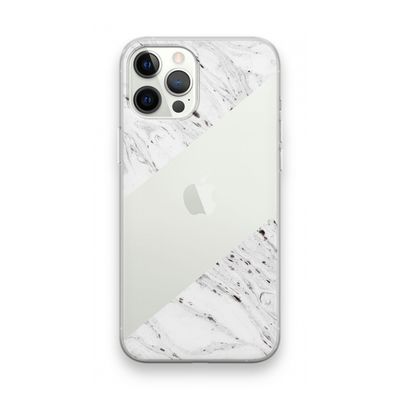 Biggest stripe: iPhone 12 Pro Max Transparant Hoesje
