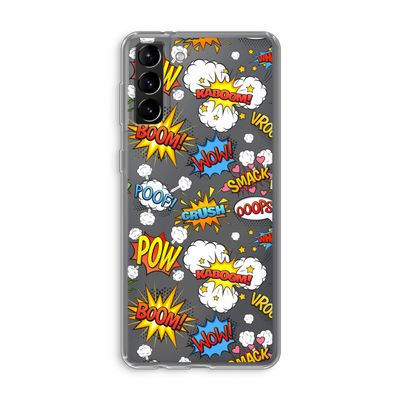 Pow Smack: Samsung Galaxy S21 Plus Transparant Hoesje