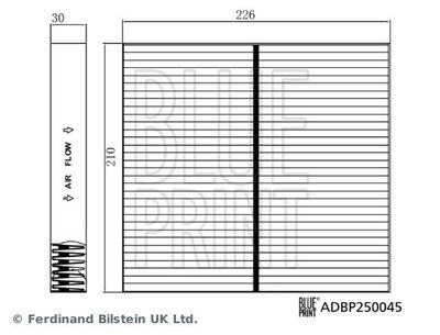 Interieurfilter ADBP250045