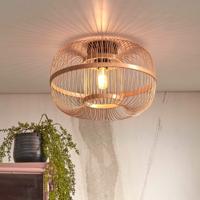 GOOD&MOJO Plafondlamp 'Hokkaido' Bamboe, 38cm, kleur Naturel