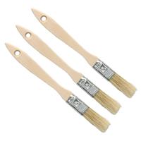 Sorex Verfkwasten - 8x - plat - 15 mm - kunststof - schilderen - voor alle soorten verf