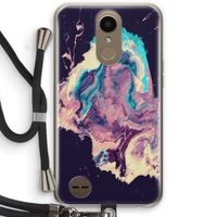 Cosmic Silence: LG K10 (2017) Transparant Hoesje met koord