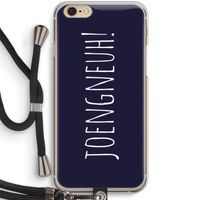 Joengneuh!: iPhone 6 / 6S Transparant Hoesje met koord