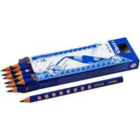 Lyra Groove grafiet potloden, d 10 mm, b, vulling 4,25 mm, 12 stuk/ 1 doos