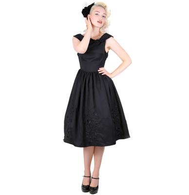Kate Doll Dress, Black-XS | 50% korting