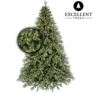 Premium Kerstboom Excellent Trees® LED Kalmar 210 cm met verlichting - 450 Lampjes - ⌀137cm - ↕210cm