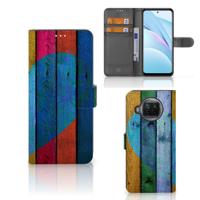 Xiaomi Mi 10T Lite | Book Style Case | Wood Heart - Cadeau voor je Vriend