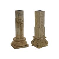 Decoratieve figuren Home ESPRIT Bruin Kolom 30 x 30 x 75 cm Decoratieve figuren Home ESPRIT Bruin Kolom 30 x 30 x 75 cm
