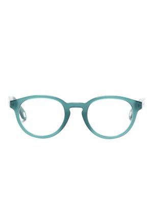 Giorgio Armani lunettes de vue à monture géométrique - Vert