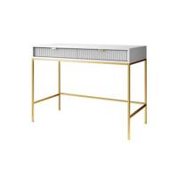 Meubella Kaptafel Navil 2 - Wit - 104 cm