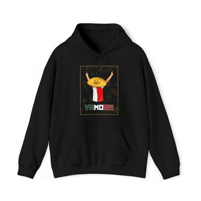 Hoodie relax - VAMOS!!! - logo voor groot