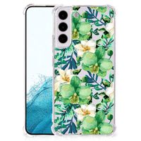 Samsung Galaxy S22 Plus Case Orchidee Groen