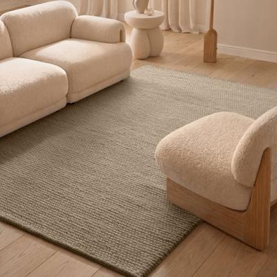 Vloerkleed Diana Rechthoekig - Beige 170x120cm - Wol - Dekbed-Discounter.nl