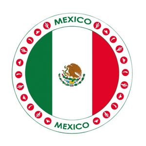 Mexico thema bierviltjes 25 stuks   -