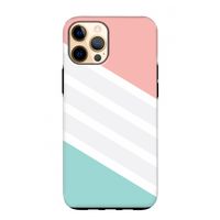 Strepen pastel: iPhone 12 Pro Max Tough Case