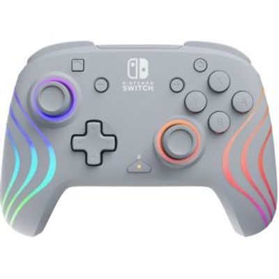 PDP Afterglow Wave Grijs USB Gamepad Analoog/digitaal Nintendo Switch, Nintendo Switch OLED PDP Afterglow Wave Grijs USB Gamepad Analoog/digitaal Nintendo Switch, Nintendo Switch OLED