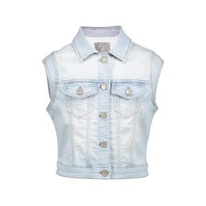 Geisha zomer gilet meisjes - jogg jeans - bleached denim