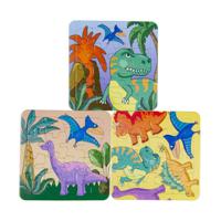 Decopatent® Uitdeelcadeaus 50 STUKS Dinosaurus - Dino Puzzels - - thumbnail