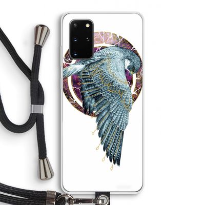 Golden Falcon: Samsung Galaxy S20 Plus Transparant Hoesje met koord