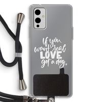 Partner in crime: OnePlus 9 Transparant Hoesje met koord