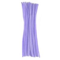 Vaessen Creative • chenilledraden 6mm 25st. 30cm lila