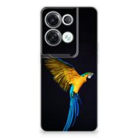 OPPO Reno8 Pro | TPU Hoesje | Papegaai