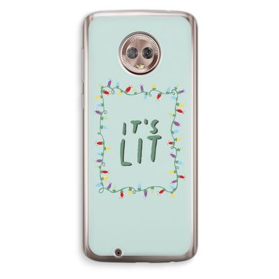 It's Lit: Motorola Moto G6 Transparant Hoesje