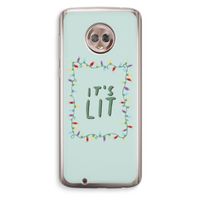 It's Lit: Motorola Moto G6 Transparant Hoesje