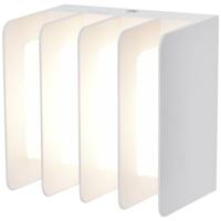 Lutec GRIDY 5289401469 LED-buitenlamp (wand) LED LED 14.50 W Wit