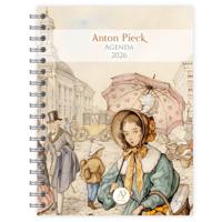 Anton Pieck Bureau Agenda 2026 Dame met Parasol