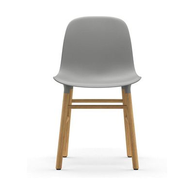Normann Copenhagen Form eetkamerstoel Grey vierpoot eikenhout