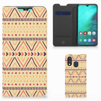 Samsung Galaxy A40 Hoesje met Magneet Aztec Yellow