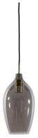 Light & Living Hanglamp Lukaro 32cm - Antiek Brons/Smoke