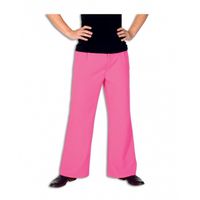 Roze lange broek voor heren