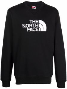 The North Face logo print sweatshirt - Noir