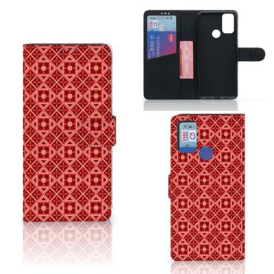 Alcatel 1S (2021) | Telefoon Hoesje | Batik Rood