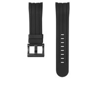 TW Steel horlogeband TWB159 Silicoon Zwart 24mm - thumbnail