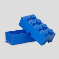 LEGO Brick 8 opbergbox - blauw - thumbnail