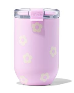 HEMA Reisbeker 350ml Bloem