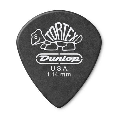Dunlop Tortex Pitch Black Jazz III 1.14mm Plectrum - Per Stuk