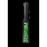 Ouch! by Shots Mistress Paddle - Glow in the Dark - Neon Groen - thumbnail