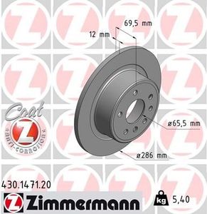 Remschijf Coat Z 430147120