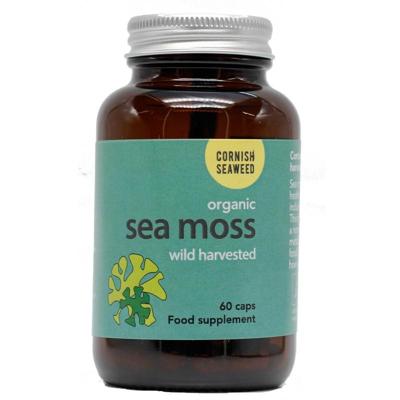 Cornish Seaweed Sea moss bio 60 Capsules