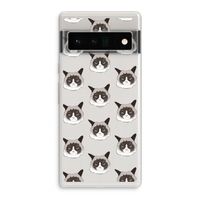 It's a Purrr Case: Google Pixel 6 Pro Transparant Hoesje