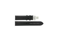 Horlogeband Tissot AUTOMATICS III / PR100 / T600031149 Leder Zwart 19mm