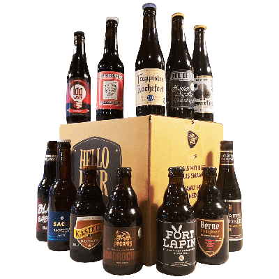 Hellobier Quadrupel bierpakket 12 bieren Hellobier Quadrupel bierpakket 12 bieren