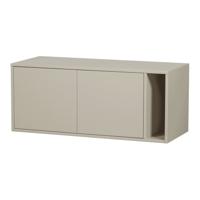 vtwonen TV-meubel 'Settle Down' Grenenhout, 108cm, kleur Dust