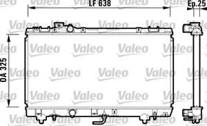 Valeo Radiateur 734176