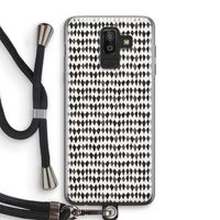Crazy shapes: Samsung Galaxy J8 (2018) Transparant Hoesje met koord