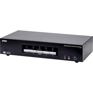 ATEN CS1964 4-poorts USB 3.0 4K DisplayPort KVM switch met 3-voudige weergave